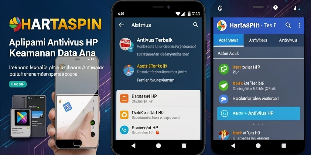 Tampilan antarmuka HARTASPIN yang ramah pengguna dan fungsional.