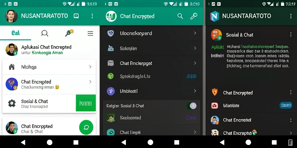 Antarmuka NUSANTARATOTO yang simpel dan aman untuk chatting.